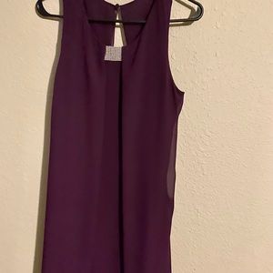 MSK purple dress